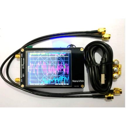 Free shipping NanoVNA VNA 2.8 inch LCD HF VHF UHF UV Vector