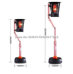 New Hotsell Height Adjustable Gas Infrared Heater Household