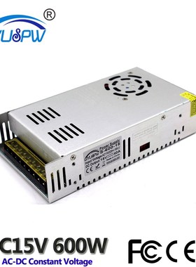 Switch Power Supply DC 15V 40A 600W Small Volume Single Out