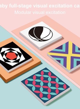 2 Set Black White Flash Cards Early Education Card High Cont