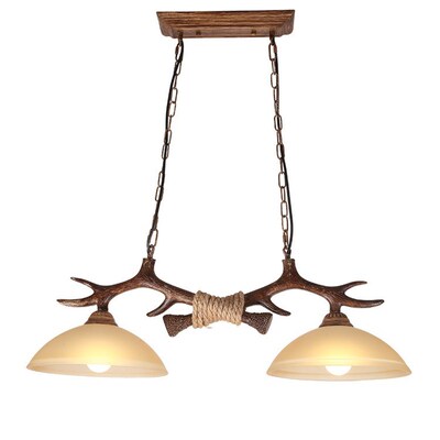 European Style Simple Antlers Resin Pendant Lights Restauran