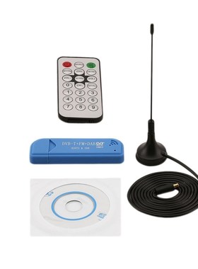 1 Sets USB 2.0 Digital DVB T SDR+DAB+FM HDTV TV Tuner Recei