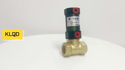Ningbo Kailing double acting fluid air control valve Q22HD 1