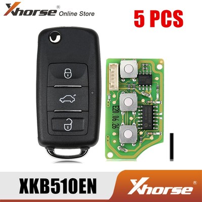 XKB510EN Universal Remote Key B5 Type 3 Buttons English Vers