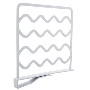Household Cabinet Partition Divider Layered Shelf Plastic Wa
