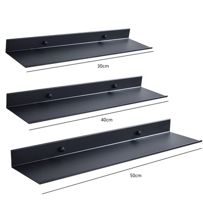 Bathroom Accessories Space aluminum Black Bathroom Shelves