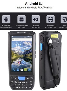 Android 8.1 PDA Barcode scanner 1D 2D QR code Honeywell Newl