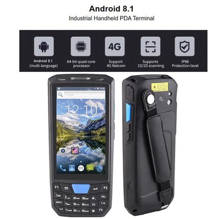 Android 8.1 PDA Barcode scanner 1D 2D QR code Honeywell Newl