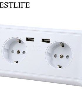 Multi Functional EU Plug Socket Wall Power Outlet Socket wi