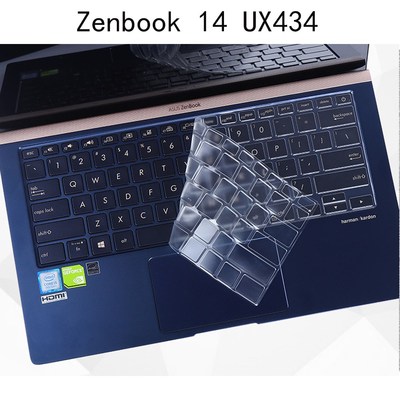 Keyboard Silicon Cover anti dust for ASUS zenbook UX434 UX4