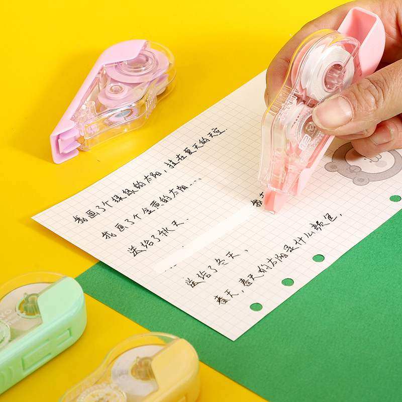 color large capacity correction tape transparent 72m correc