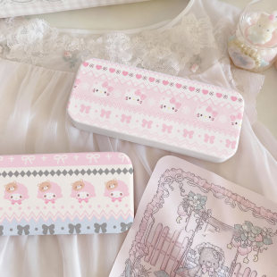 卡通小美磁吸眼镜盒高级感可携式随身抗压耐摔女款太阳眼镜近视眼