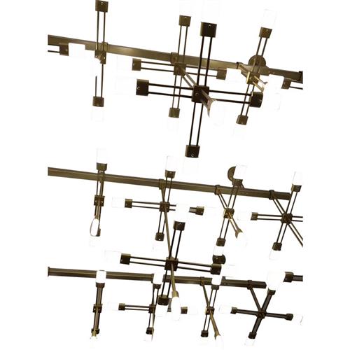 沙盘大厅组合吊灯宴会厅餐厅门厅艺术吊灯酒店大堂工程吊灯