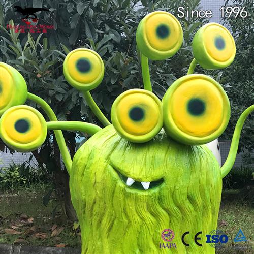 大型仿真拟人海草植物纯手工制作电动机械模型动态声音组合植被