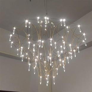 售楼部吊灯酒店工程光立方满天星会所吊灯餐厅公装灯具