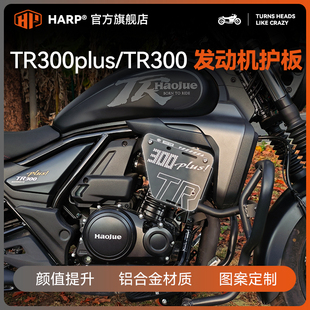 TR300plus/TR300护杠盖板改装保险杆装饰盖板护杠铝合金护板配件