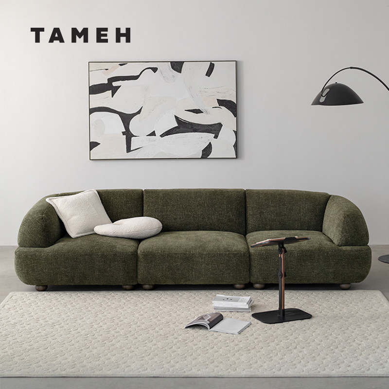 TAMEH 巴博沙发北欧风客厅大平层别墅沙发棉麻布艺进口组合沙发