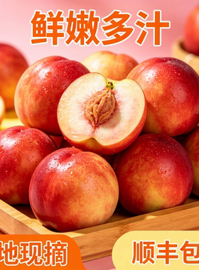 正宗山东大油桃新鲜现摘4.5斤一箱