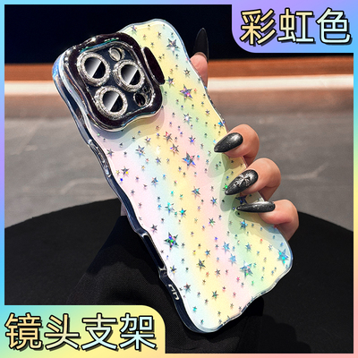 【镜头膜带支架】新款创意手机壳