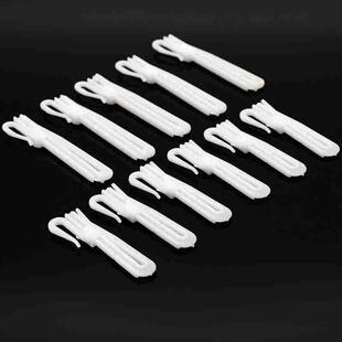 包邮 韩式 窗帘挂钩配件可调伸缩钩S钩窗帘升降钩塑料钩子 10只