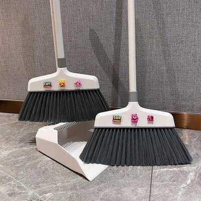 扫把簸箕套装组合高颜值家用扫帚结实耐用笤帚扫地垃圾铲不粘毛发
