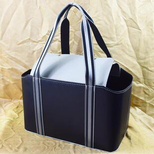 健身房私人教练篮子手提私教课工具篮皮革收纳篮水果礼品篮送礼