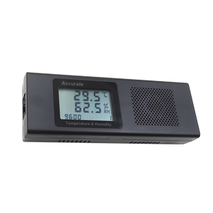 机房机柜温湿度传感器变送器RS485modbus磁吸壁挂双网口拨码功能