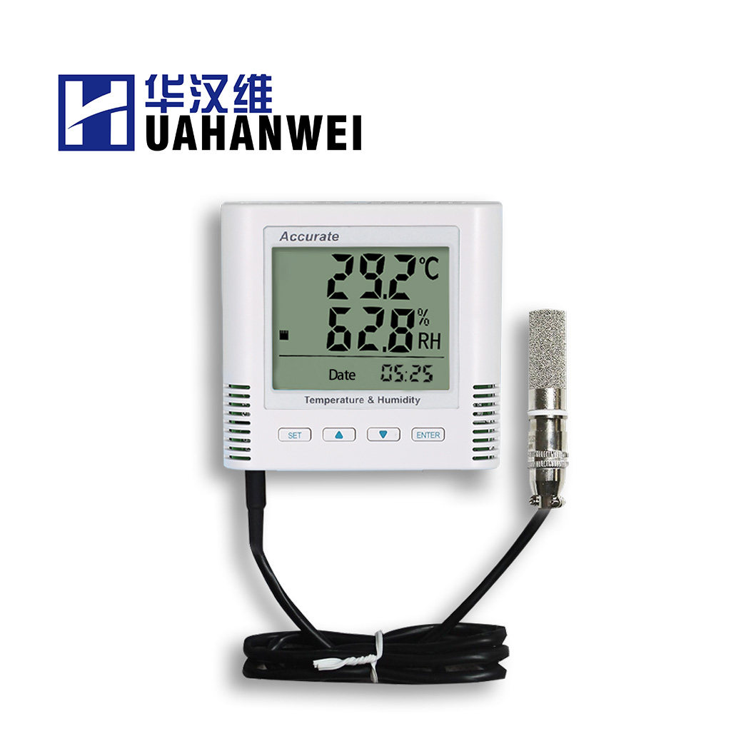 华汉维耐高温温湿度记录仪工业烘干房烤箱干燥箱高精度数据记录仪