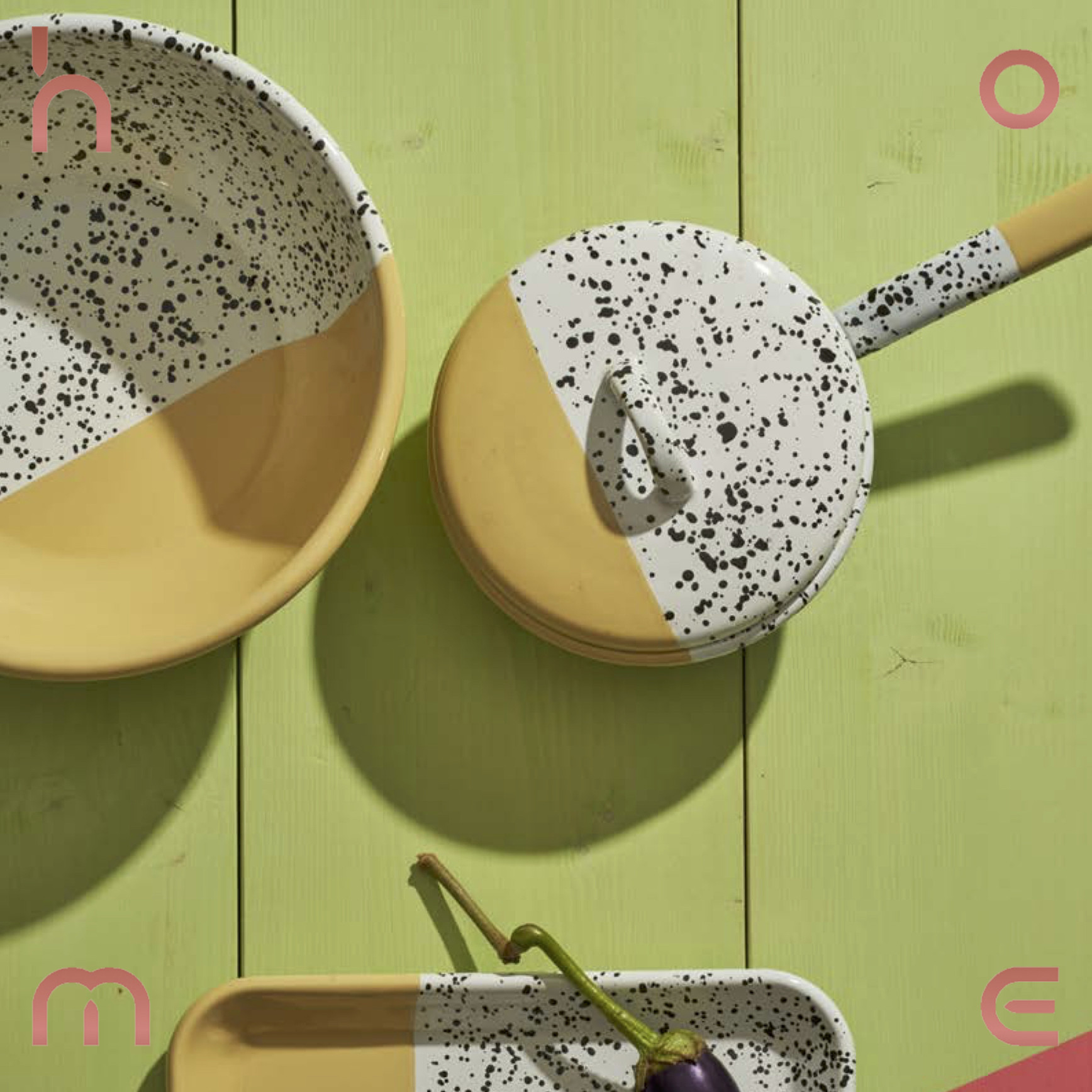 ho+me现货土耳其餐盘烹饪锅