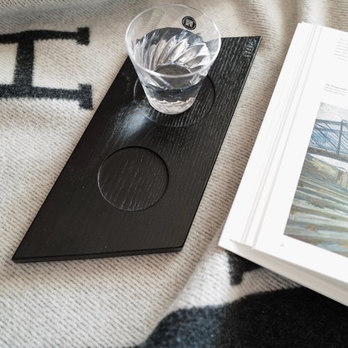 现货丹麦水曲柳办公室菱形杯垫