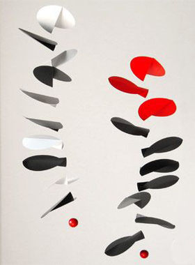 ho+me现货 丹麦Flensted Mobiles Turning Leaves树叶吊饰 挂饰