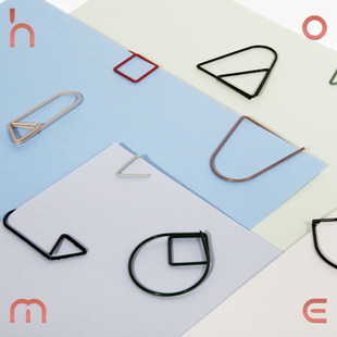 现货 美国进口Areaware Paper Clips创意书签简约文具回形针/别针