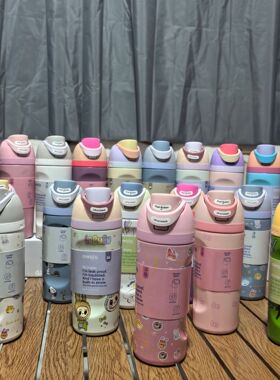 Owala水果杯16oz系列保温杯Freesip吸管双饮口运动车载便携水杯子