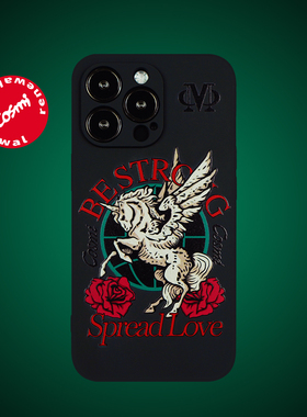 CosmiCase原创设计独角兽 re71 手绘个性手机壳适用于苹果17iPhone16ProMax