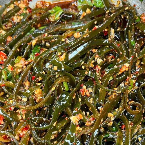 到手16袋】香辣海带丝开袋即食解馋麻辣小零食美味下饭菜独立包装