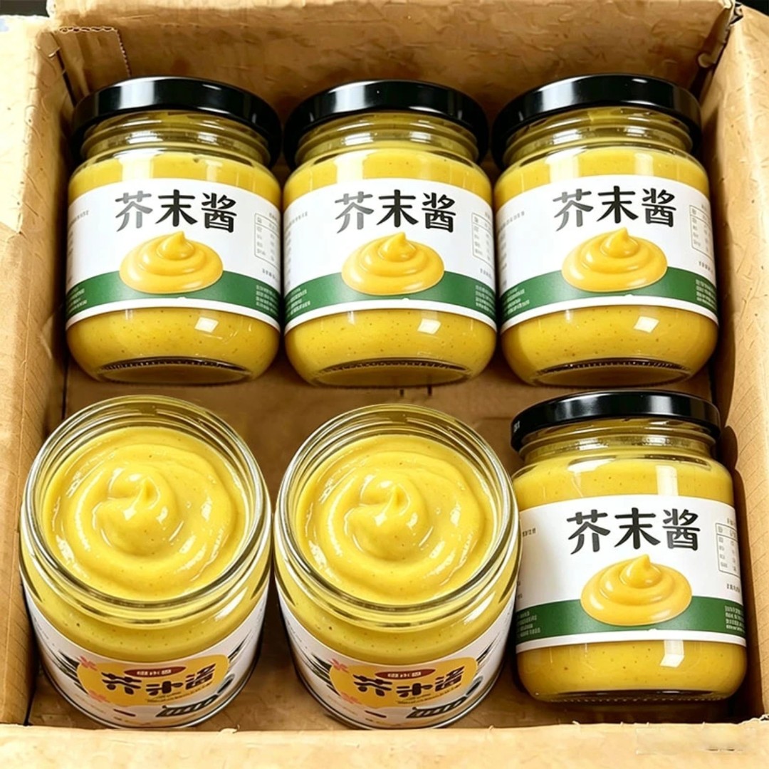 美味芥末酱火锅凉菜调味酱沙拉酱寿司研磨调料芥末酱拌饭调味酱