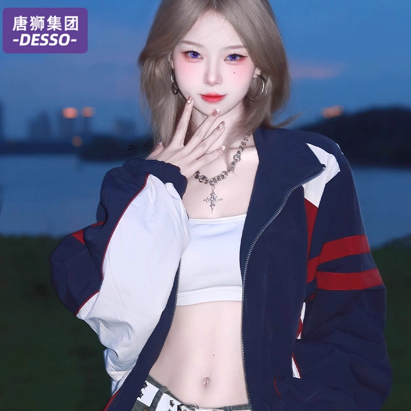 唐狮集团DESSO美式飞行夹克女