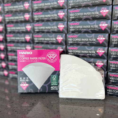 日本进口HARIO01号手冲咖啡滤纸