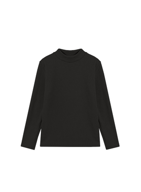 1.3H C  秋冬新款椰绒中领加厚打底衫   T18