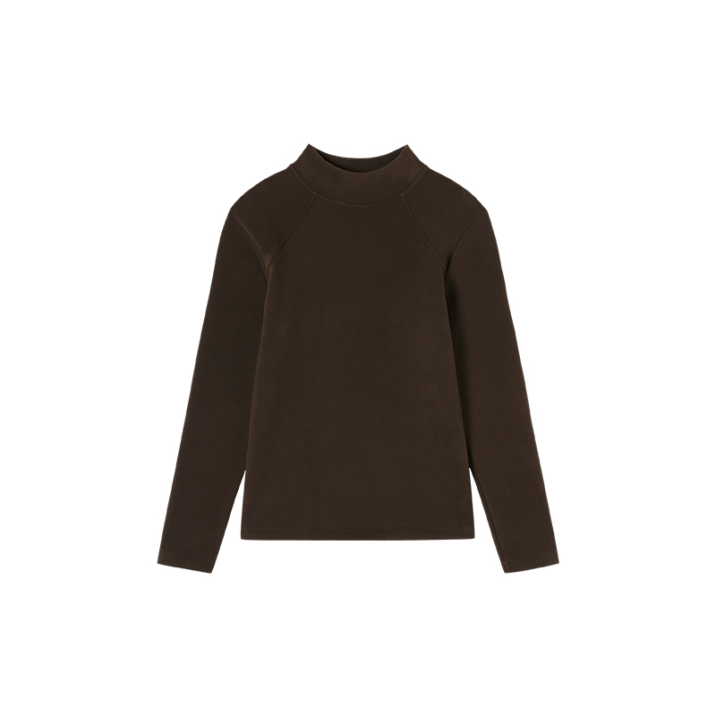 11.24F 新款显瘦加厚保暖中领打底衫 2516