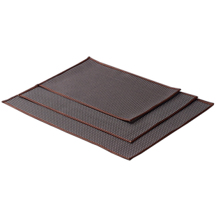 班意 竹席茶垫纤维pvc隔茶垫茶盘垫茶席茶叶渣过滤垫功夫茶道配件