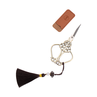 班意茶叶袋剪刀家用茶艺剪不锈钢