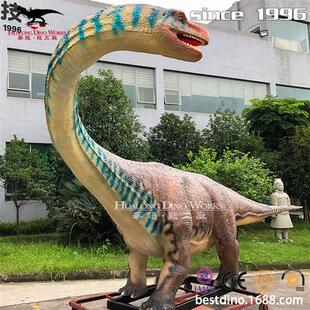 华龙艺术新款仿真恐龙模型广东商场仿真汝阳龙模型超高人气流量.