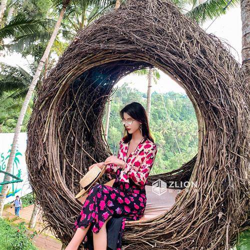 巴厘岛网红鸟巢秋千同款户外大型爱心款鸟巢拍照悬挂吊椅景区打卡,住宅家具,吊篮/吊椅,淘宝优惠券,粉丝福利购,淘宝优惠卷