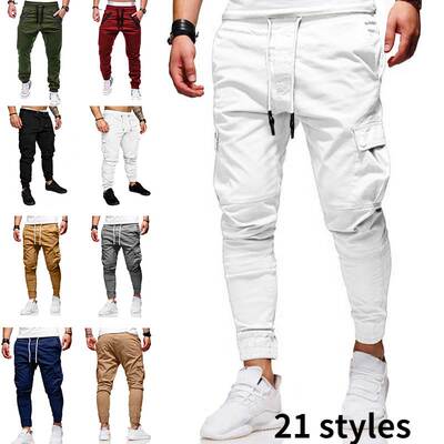 Pants Jogging Harem Pants Casual Fitness Trousers Sweatpants