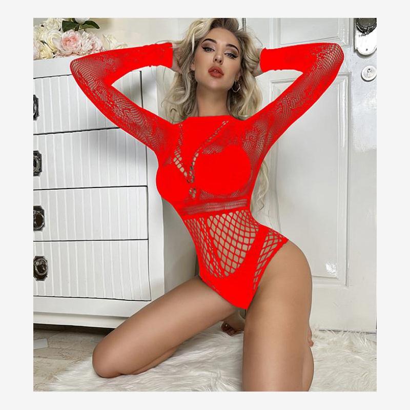 欧美连体网衣女 боди sexy jumpsuit bodysuit teddies women