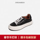 DREAMBOX钧博vibram厚底增高休闲板鞋 学院风女鞋 夏季 水洗马皮单鞋