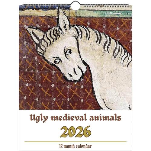 Ugly Medieval Animals 2026Calendar