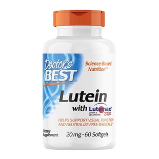 Doctors Best 叶黄素软胶囊 Lutein soft capsules 护眼 20mg60粒