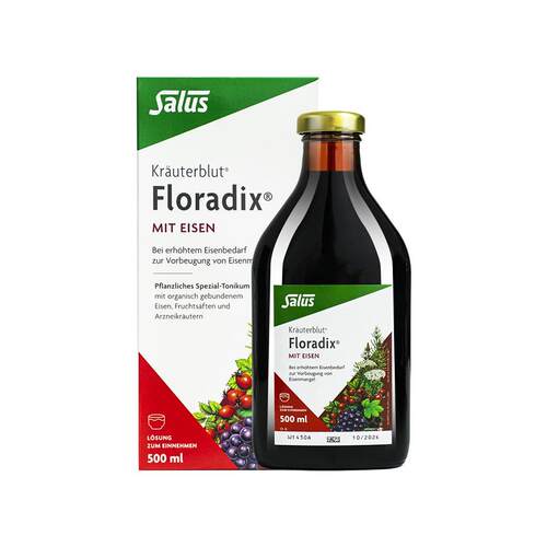 Salus 德国液红铁气血调理补铁口服液Iron supplement solution